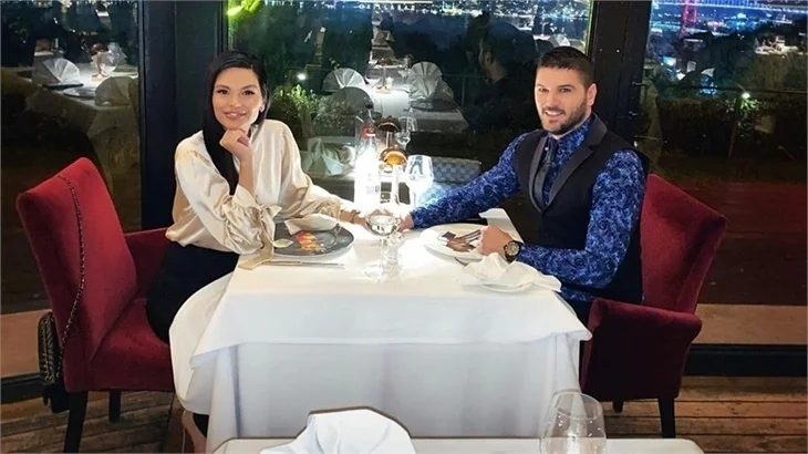 Tolgahan Sayışman ve Almeda Abazi üç kutlamayı aynı anda yaptı!