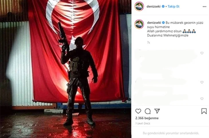 Türkiye şehitlerine ağlıyor! Ünlülerin İdlib paylaşımları