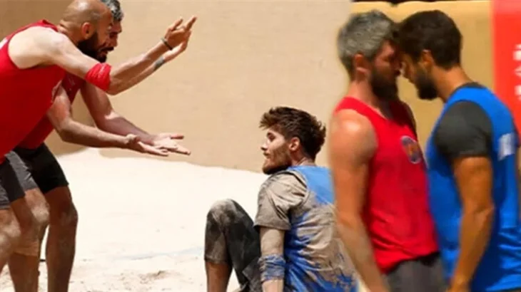 Survivor'da yarışmacılar birbirine girdi!