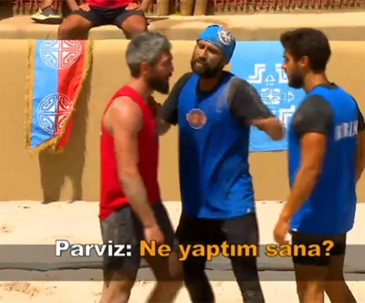 Survivor'da yarışmacılar birbirine girdi!