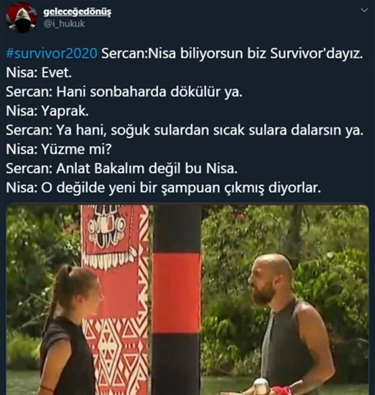 Survivor'da Sercan, Nisa'ya açıldı... Sosyal medya sallandı!