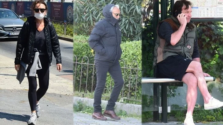 Kural tanımayan ünlü isimler! Yasak bitince sokağa fırladılar!