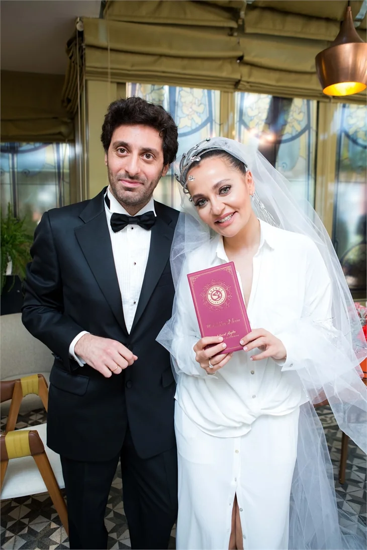Didem Balçın ve Can Aydın'dan karantina usulü nikah!
