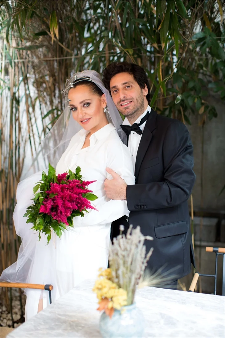 Didem Balçın ve Can Aydın'dan karantina usulü nikah!