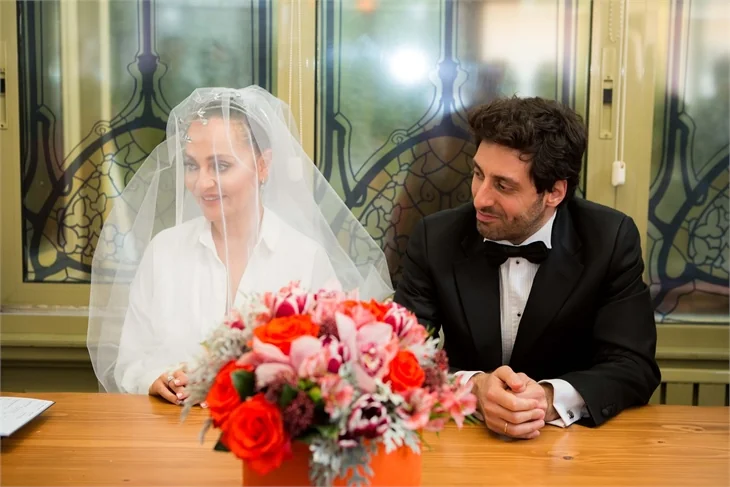 Didem Balçın ve Can Aydın'dan karantina usulü nikah!