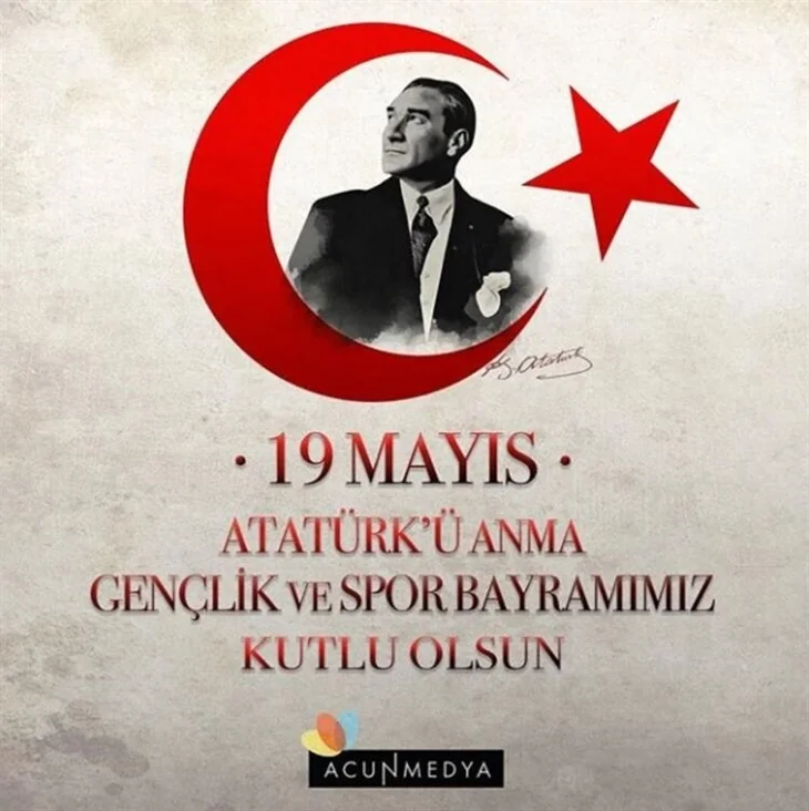 Ünlü isimlerin 19 Mayıs mesajları!