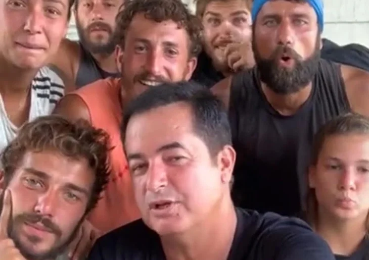 Survivor adasında yangın!