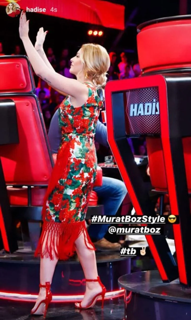 Hadise'nin 'O Ses Türkiye' paylaşımı olay oldu!