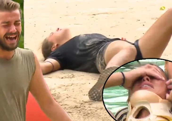 Survivor'da dokunulmazlık oyununda feci kaza! 3 metreden aşağı düştü!