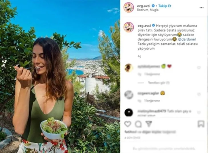 Ezgi Avcı: "Photoshop diyenler görmüş olur"