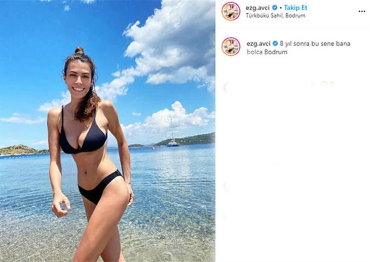 Ezgi Avcı: "Photoshop diyenler görmüş olur"