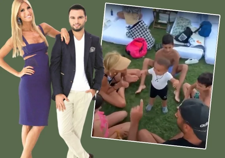 Çağla Şıkel paylaştı! İşte Alişan'ın oğlu Burak'ın eğlenceli dansı...