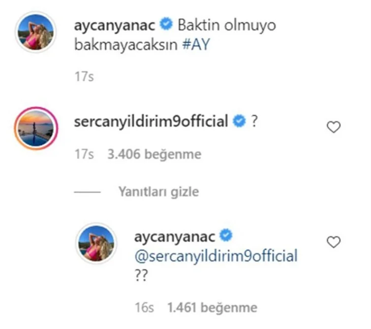 Survivor Aycan'dan tatil pozu: Baktın olmuyor, bakmayacaksın!