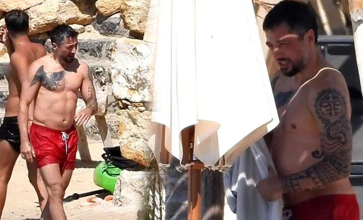 İlhan Mansız tek başına Çeşme tatilinde!