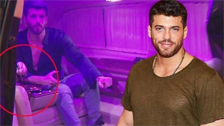 Can Yaman sabaha kadar esmer bir güzelle eğlendi!