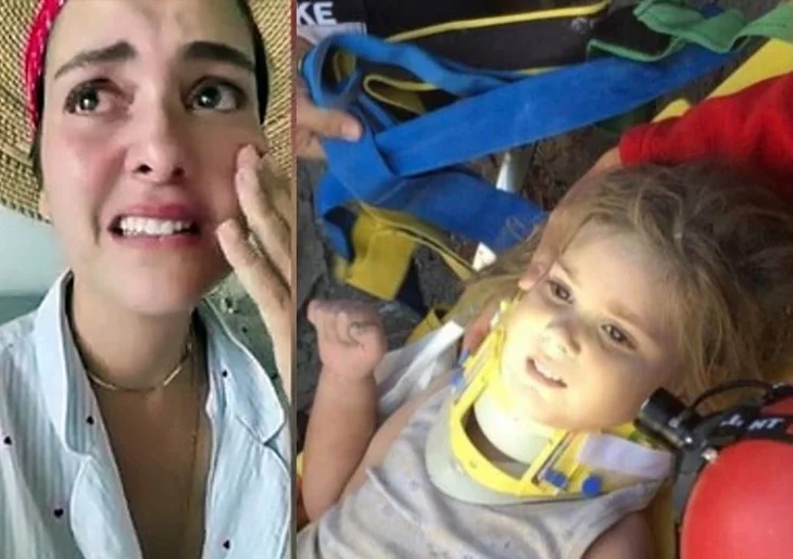 Ayda kurtuldu, Bergüzar Korel gözyaşlarına boğuldu!