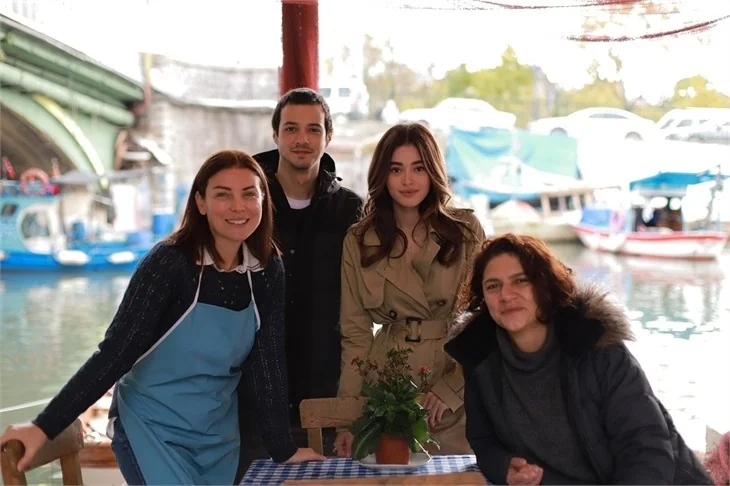 'Bir Annenin Günahı' setinden sıcak kareler...