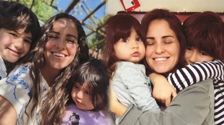 Aslı Tandoğan çocuklarına kavuştu!