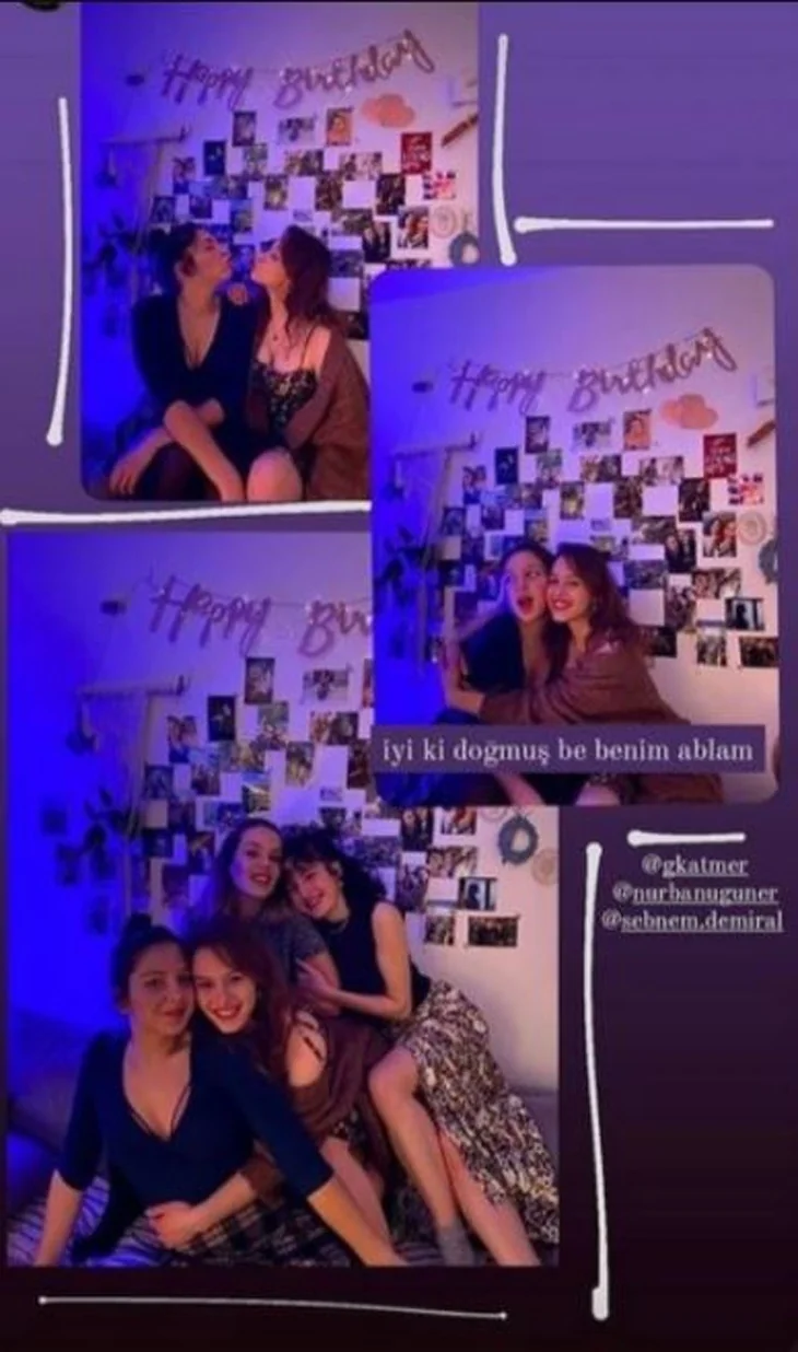 Masumlar Apartmanı'nın Neriman'ı Gizem Katmer doğum gününü böyle kutladı!