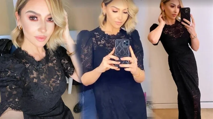 Hadise'nin 'O Ses Türkiye'deki yılbaşı şıklığı dudak uçuklattı