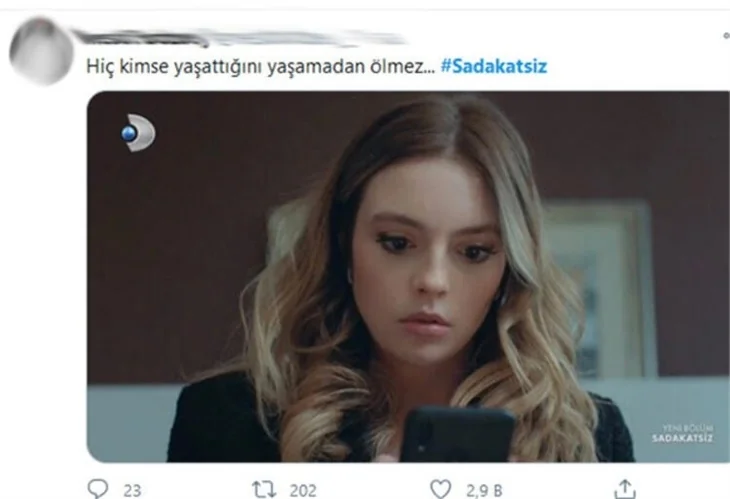 'Sadakatsiz'de Derin'in çöküşü sosyal medyayı salladı!
