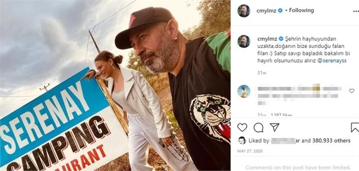 Cem Yılmaz eski sevgilisi Serenay Sarıkaya'yı takip etmeyi bıraktı!