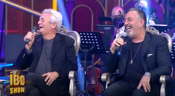 Cem Yılmaz, 'İbo Show'a damga vurdu! Tatlıses'e telif şakası