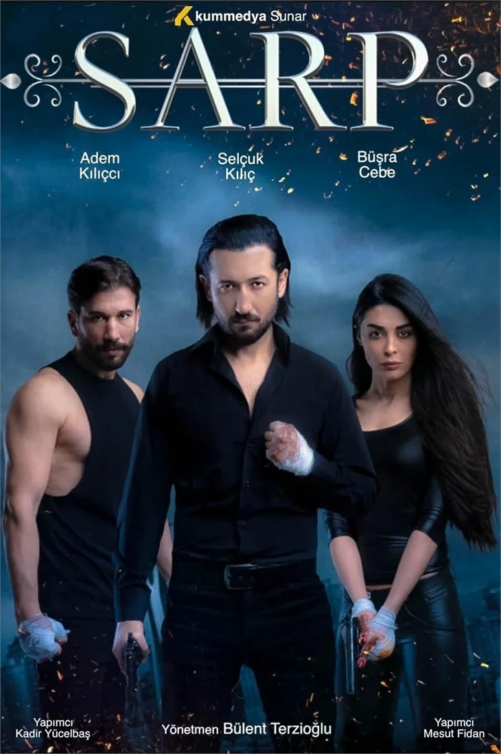 'Sarp' dizisinin afişi görücüye çıktı!