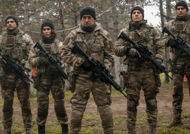 'Savaşçı' dizisinin oyuncularına özel eğitim!