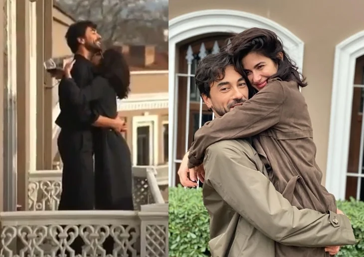 Nesrin Cavadzade ile Gökhan Alkan’ın balkon romantizmi...