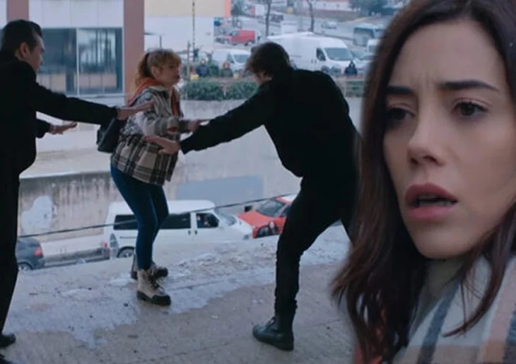 'Sadakatsiz'in final sahnesi şaşırttı! Çatıdan düşen kim?