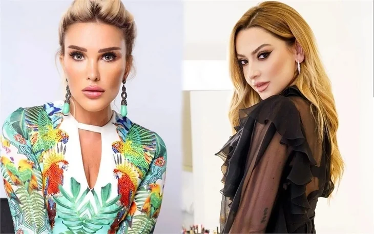 Seren Serengil'den Hadise'ye: "Makyajlı da makyajsız da çirkin"