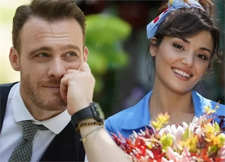 Hande Erçel'le Kerem Bürsin'in arasına kara kedi girdi!