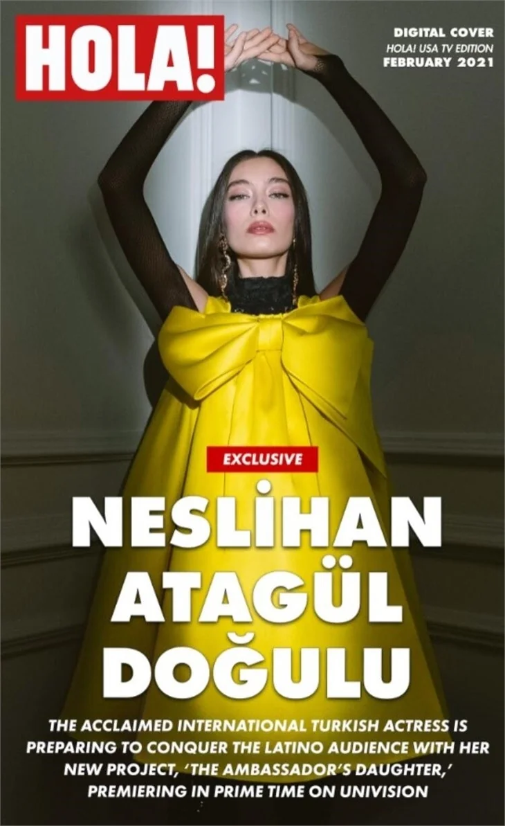 Neslihan Atagül, Amerikan dergisine kapak oldu!