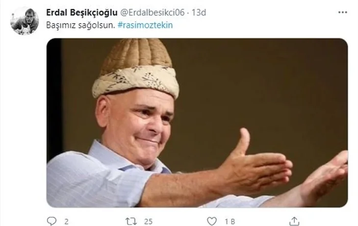 Sanat dünyası yasta! Ünlü isimlerden Rasim Öztekin'e başsağlığı mesajları..