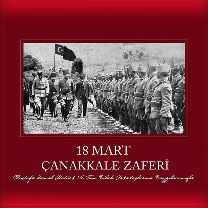 Ünlü isimlerden 18 Mart Çanakkale Zaferi paylaşımları!