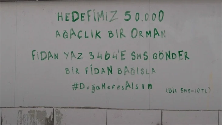 Çukur, "Doğa nefes alsın" diyor!