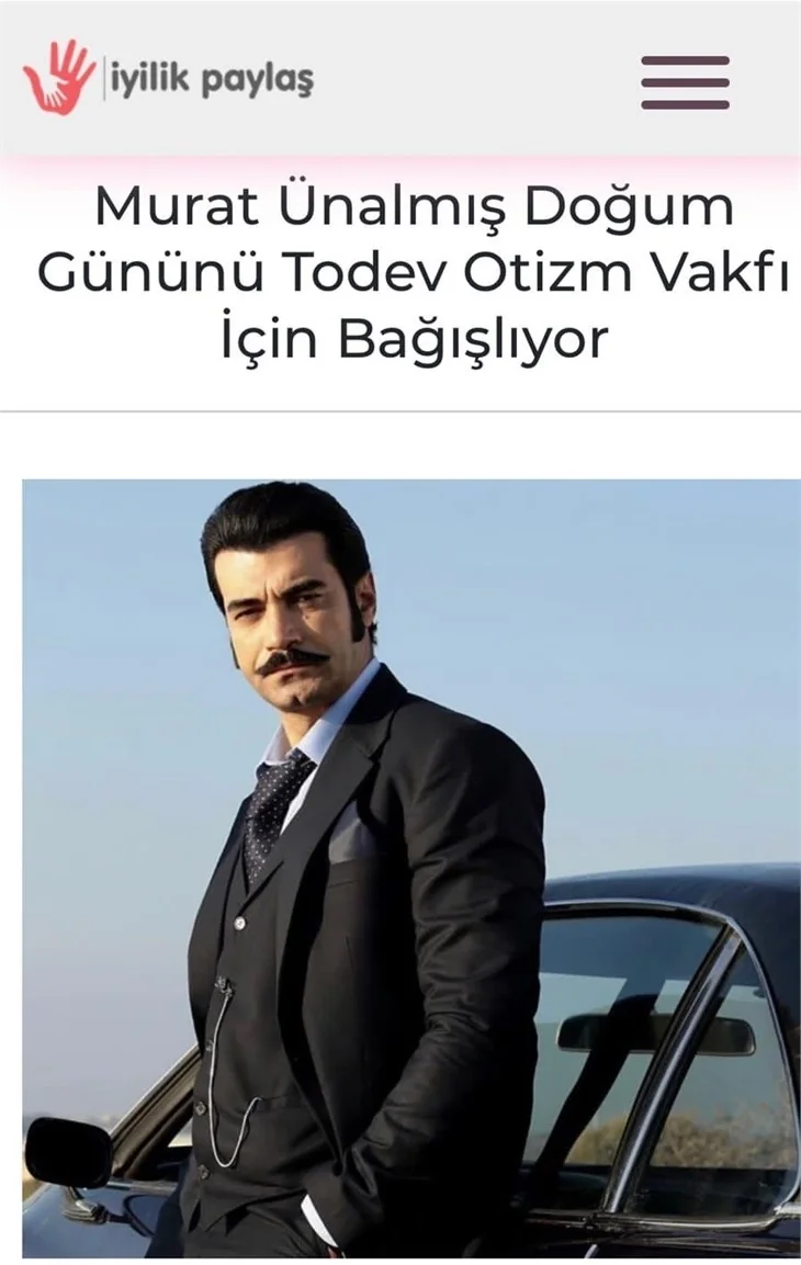 Murat Ünalmış doğum gününü bağışladı!
