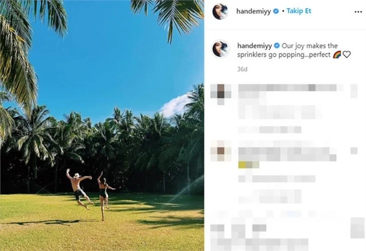Hande Erçel ile Kerem Bürsin aşka geldi!