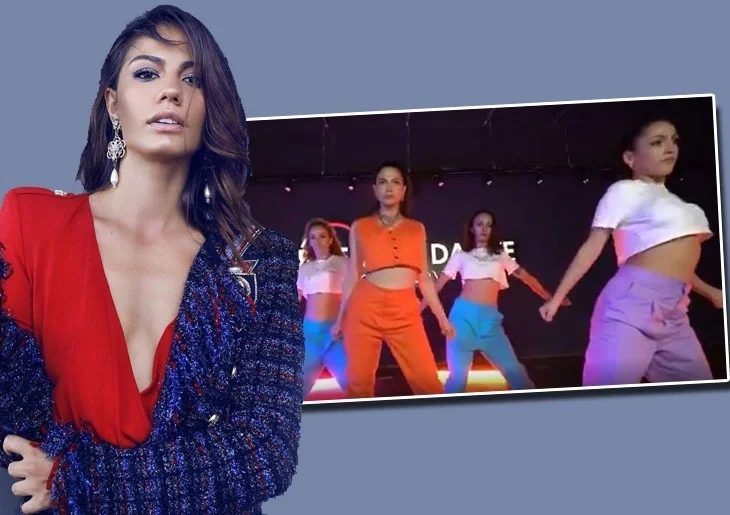 Demet Özdemir'den sosyal medyayı karıştıran dans!