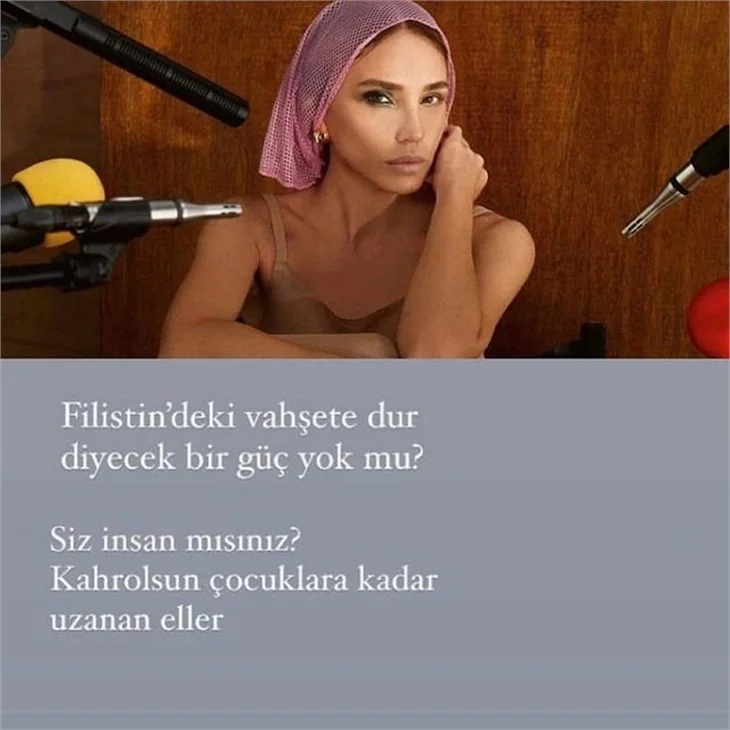 İsrail’in Filistin’deki zulmüne ünlülerden tepki...