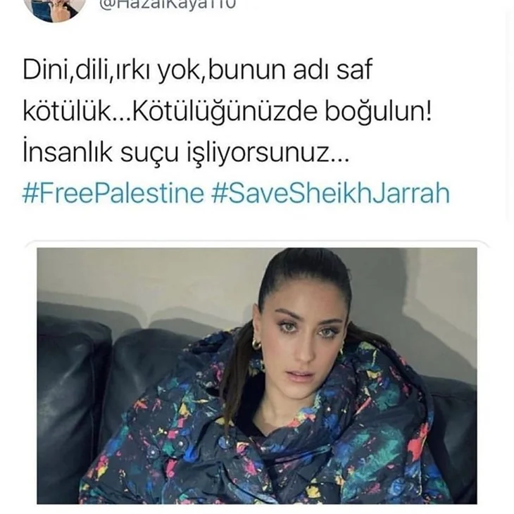 İsrail’in Filistin’deki zulmüne ünlülerden tepki...