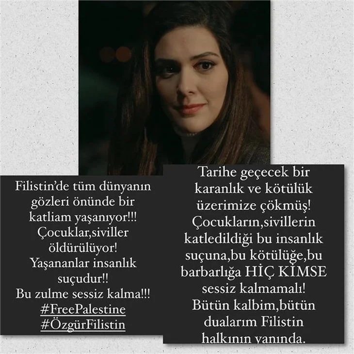 İsrail’in Filistin’deki zulmüne ünlülerden tepki...