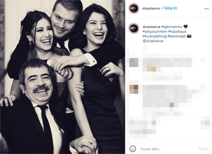 Aşk-ı Memnu'nun hiç görülmeyen bir fotoğrafı 11 yıl sonra paylaşıldı!