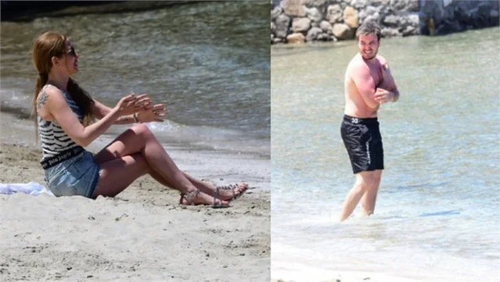 Mustafa Ceceli ile Selin İmer'in romantik tatili!