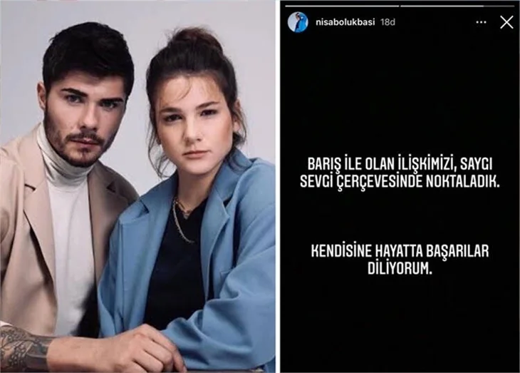 Barış Murat Yağcı'dan itiraf: "Nisa'yla ayrılmadık"