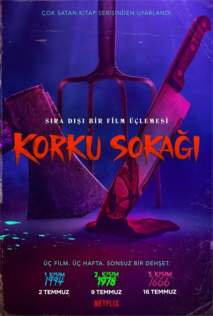 Tüyler ürpertici Korku Sokağı Üçlemesi'nin tanıtımı yayınlandı!