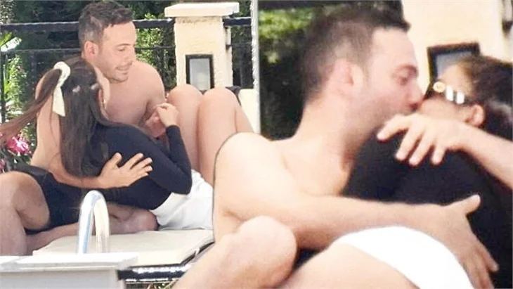 Oğuzhan Koç, Demet Özdemir'i öpmelere doyamadı