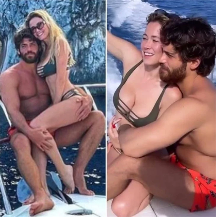 Can Yaman ve Diletta Leotta, Capri'de