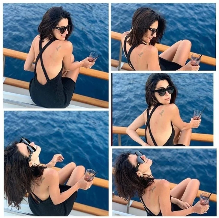 Nesrin Cavadzade'nin tatil paylaşımları...